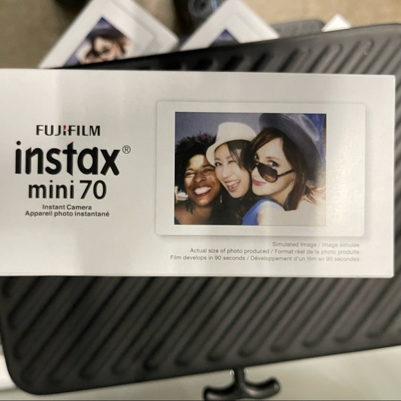 Fujifilm Instax Mini 70 Instant Camera - Neon Orange New In Box - Picture 4 of 10